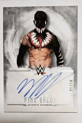 Finn Balor as Demon 2017 Topps Undisputed Autograph Auto Silver /50 - Image 1 of 3