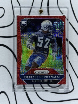 Denzel Perryman 2015 Panini Prizm Red Mojo Prizm /99 Rookie RC #226 Chargers - Image 1 of 4