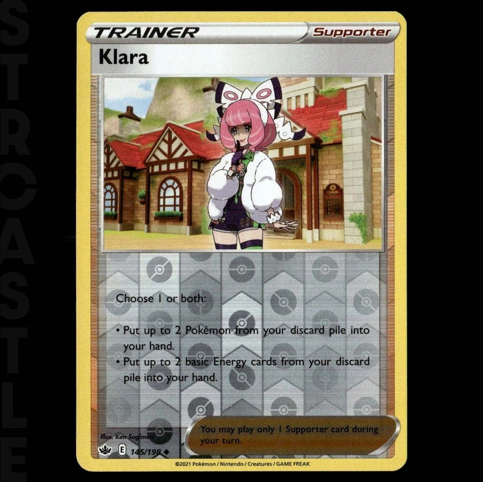 Klara 145/198 Swsh06: Sword & Shield - Chilling Reign Reverse Holo  - Image 1 of 3