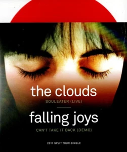 CLOUDS/FALLING JOYS Split 7" VINYL w/PS AUSSIE INDIE Red Vinyl - Bild 1 von 1