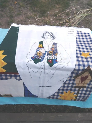 V.I.P. Dreamspinners Womens Springtime Vest Cloth Pattern - Image 1 of 3