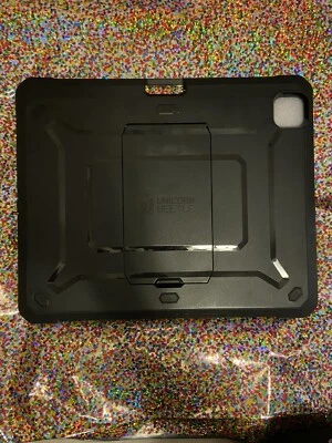 SUPCASE IPad Pro 12.9 Case With Apple Pencil Charging Screen Protector Black - Image 1 of 2