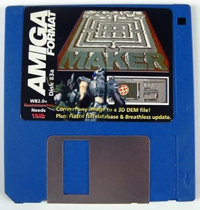 AMIGA FORMAT MAGAZIN COVER DISK 83A APR 96 - SCAPE MAKER - Bild 1 von 2