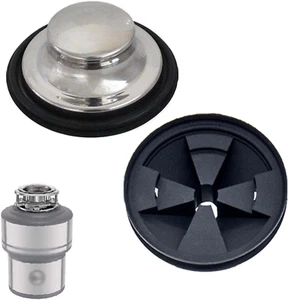 Garbage Disposal Splash Guard and Kitchen Sink Drain Stopper for Insinkerator Re - Picture 1 of 8