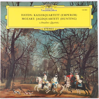 Amadeus-Quartett – Kaiserquartett / Jagdquartett - HAYDN/MOZART LP 138 886 Tulip - Image 1 of 4