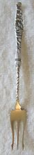 No 10 Nautical Whiting Sterling Silver Seafood Cocktail Lobster Shrimp Fork