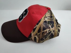 NC State North Carolina Baseball Cap Wolfpack rot mit Camouflage neu mit Etikett - Bild 1 von 7