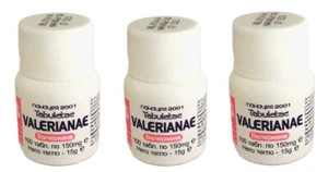 3x100 tabletas de hierbas extracto de raíz de valerianae ayuda para dormir insomnio estrés ansiedad - Imagen 1 de 1