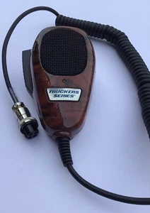 Truckers Series 4 Pin Cobra Microphone Push To Talk~Volume Control TM- 2007WG - Zdjęcie 1 z 3