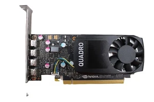 Dell NVIDIA Quadro P620 2GB GDDR5 4-Port Mini DP Video Card 073XT6 FULL HGT - Picture 1 of 3