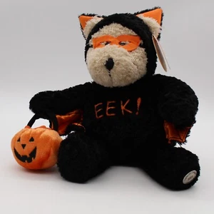Starbucks Coffee 2003 27th Edition Bearista Bear Eek Halloween Bat Costume Plush - Picture 1 of 9