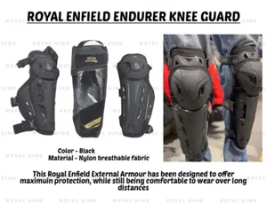Royal Enfield Endurer External "Black Knee Guard" Protector - Picture 1 of 13