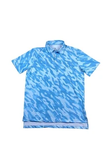 Scales Poloshirt Herren Large Blau Golf Performance Polo - Bild 1 von 4