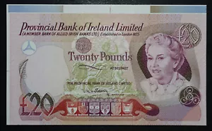 1979 £20 Provincial Bank of Ireland Limited Belfast P-250a -{ aUNC }-PROOF Extra - Picture 1 of 2