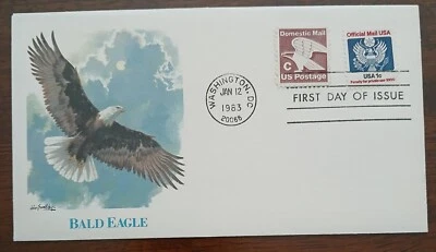 U.S - 1983 - BALD EAGLE   - FDC - Image 1 of 2
