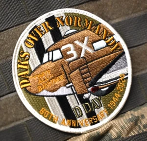 D-DAY C-47⭐That's All Brother's⭐DAKS OVER NORMANDY⭐80th MEMORIAL⭐vêlkrö PATCH - Picture 1 of 17