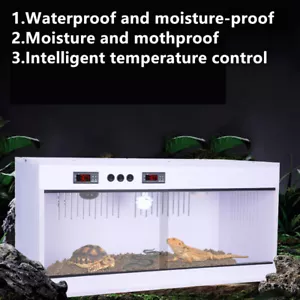 Kleine Isolierbox für Haustiere für verschiedene Reptilienhäuser PVC 80*40*40 cm - Bild 1 von 6