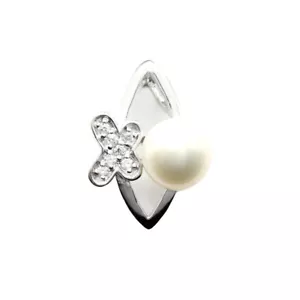 Colgante de plata 925 AURORA GEMS® 19x14 mm con perla de agua dulce - Imagen 1 de 1