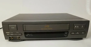 JVC HR-J410U VCR 4-Head Video Cassette Recorder VHS Player - For Parts Tested - Picture 1 of 5