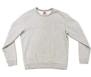 LAND'S END Sweatshirt Serious Sweats Herren mittelgrau Rundhalsausschnitt Pullover - Bild 1 von 7