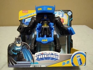 Imaginext DC Super Friends Batman Battling Robot Set Lights Up! NEW - Picture 1 of 9