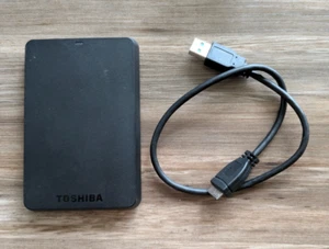 Toshiba external USB 3.0 750 GB drive - Afbeelding 1 van 2