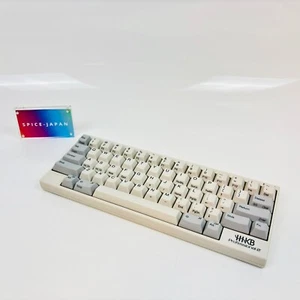 HHKB PD-KB400WS Happy Hacking Keyboard Professional White Used FROM JAPAN - Picture 1 of 11
