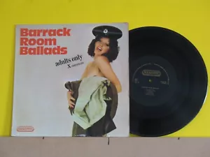 barrack-room ballards-HAND CLEANED & TESTED EXCELLENT LP ADULT COMEDY NOVELTY - Picture 1 of 2