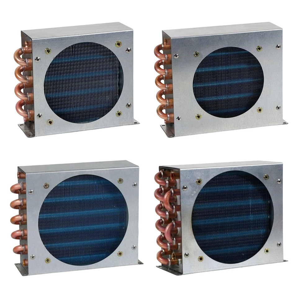 Condenser for Refrigerator Air Cooled Radiator Compact Aluminum Fin Small Water - Image 1 of 1