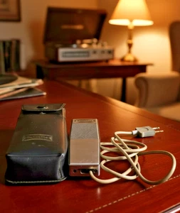 Vintage Dansette IMP-200 Dynamisches Mikrofon 🎤 – im Koffer, ungetestet, Japan 🎤 - Bild 1 von 6