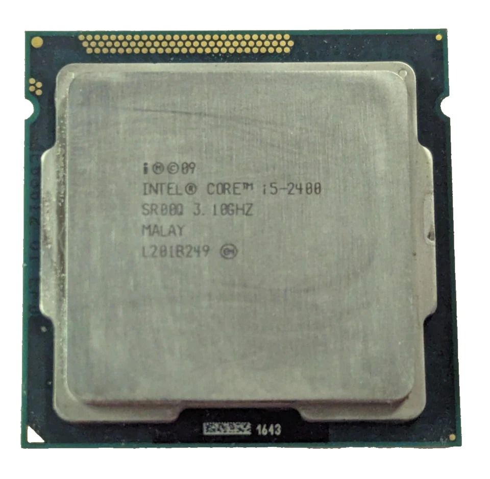 Intel Core i5-2400 SR00Q 3.10GHz Quad-Core LGA1155 CPU Processor - Image 1 of 1