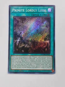 Primite Lordly Lode BLMM-EN172 Yu-Gi-Oh! TCG Secret Rare Card - Picture 1 of 8