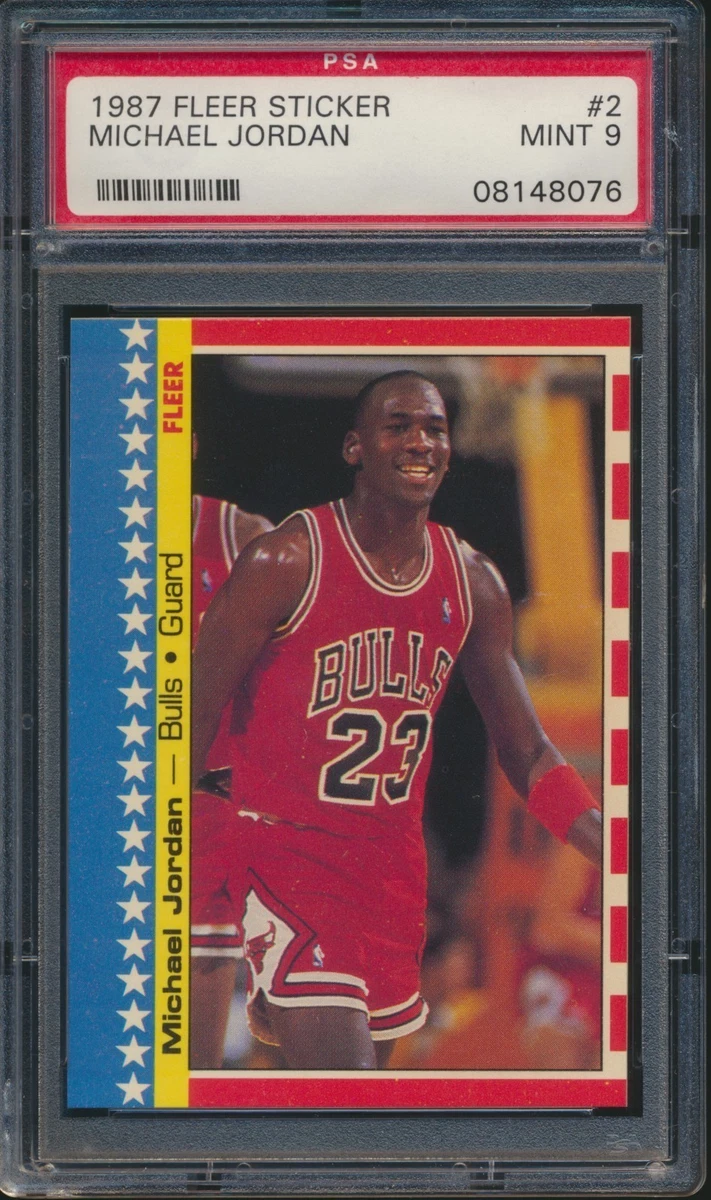 Michael Jordan Basketball Grade 9 1987-88 Season Sports Trading