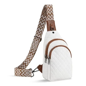 Sling Bag for Women Crossbody Purse, Vegan leather Crossbody Fanny Pack with ... - Picture 1 of 8