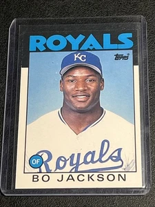 BO JACKSON 1986 Topps Traded RC🔥 #50t Royals - Bild 1 von 10