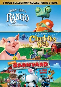 Rango / Charlotte's Web / Barnyard (3-Movie Collection) - Picture 1 of 2