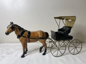 METLOX POPPYTRAIL, BAY DOBBIN CABALLO & BUGGY - LÍNEA NOSTALGIA - Imagen 1 de 22