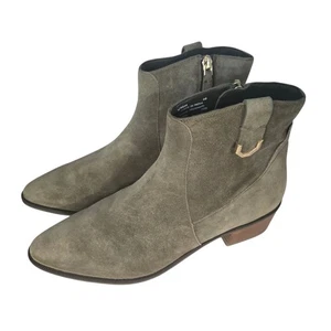 Cole Haan Maci olive green suede booties size 8 - Picture 1 of 12
