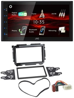 JVC USB Bluetooth MP3 DAB 2DIN Autoradio für Honda HR-V (RU, ab 2015) - Bild 1 von 4