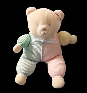 Eden Toys Oso Peluche Pastel Térmico Waffle Tejido Peluche Lovey Retirado - Imagen 1 de 8