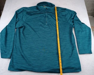 Greg Norman Play Dry XXL Grün Langarm Golfshirt - Bild 1 von 9