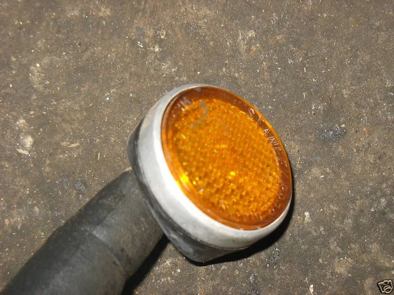 71 HONDA CB100 SUPER SPORT K1 CB 100 FRONT REFLECTOR - Image 1 of 1