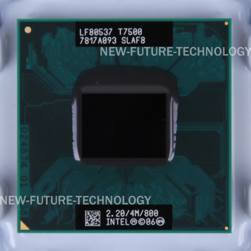 Lots of 10 PCS Intel Core 2 Duo T7500 800 MHz/2.2 GHz 4 MB CPU 100% work - Image 1 of 1