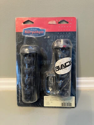 Kuryakyn 6344 Negro Empuñaduras ISO Bicicletas Deportivas Manillar 7/8 Hon, Kaw, Yam, Suz Foto 1 de 4