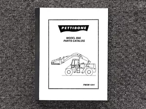 Pettibone Telehandler B66 Parts Catalog Manual - Picture 1 of 1