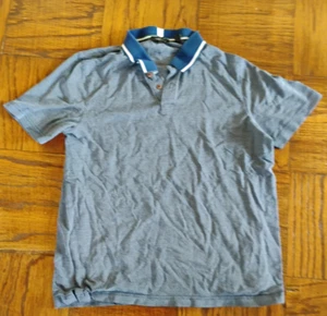 Polo Ted Baker London con tasca taglia 3 blu navy media in Ted We Trust - Foto 1 di 5