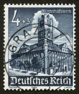 Germany 1940, Charity Stamps - Castles, Used Stamp - Picture 1 of 2