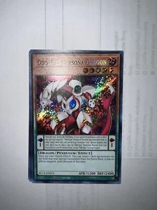 Yugioh! Odd-Eyes Persona Dragon - BLCR-EN074 - Secreto Raro - 1a Edición Casi Nuevo x1 - Imagen 1 de 1