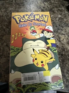 New 🔥🔥Pokemon: Wake Up Snorlax (1998) PIONEER VHS SEALED - Foto 1 di 5