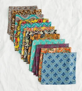 Mix Scrap Fabric ~ 20 Fat Quarter Bundle ~ Quilting Floral Fabric 20x20" In - Picture 1 of 6